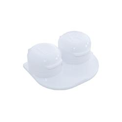 Dome-top Flatpack, White 100/bag